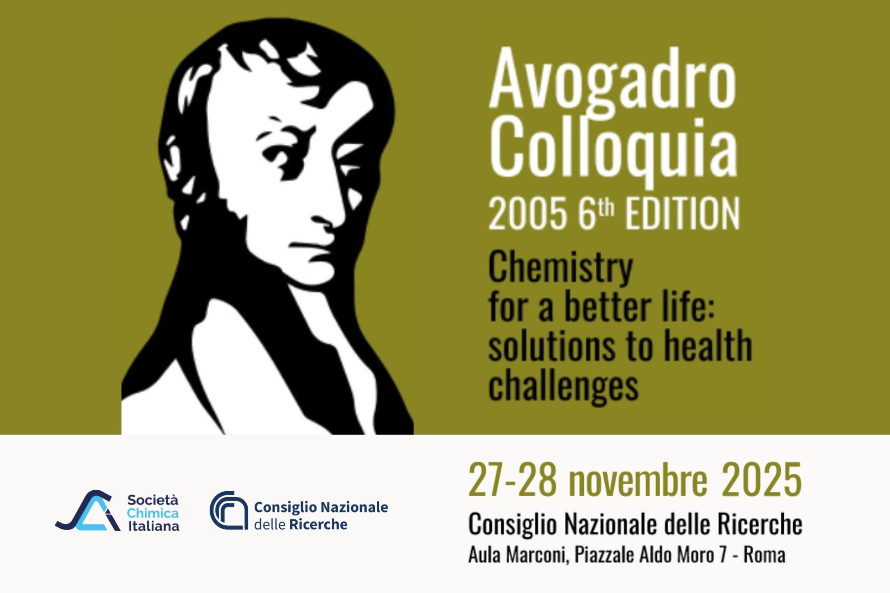 Avogadro Colloquia 2025  -  Registration Now Open