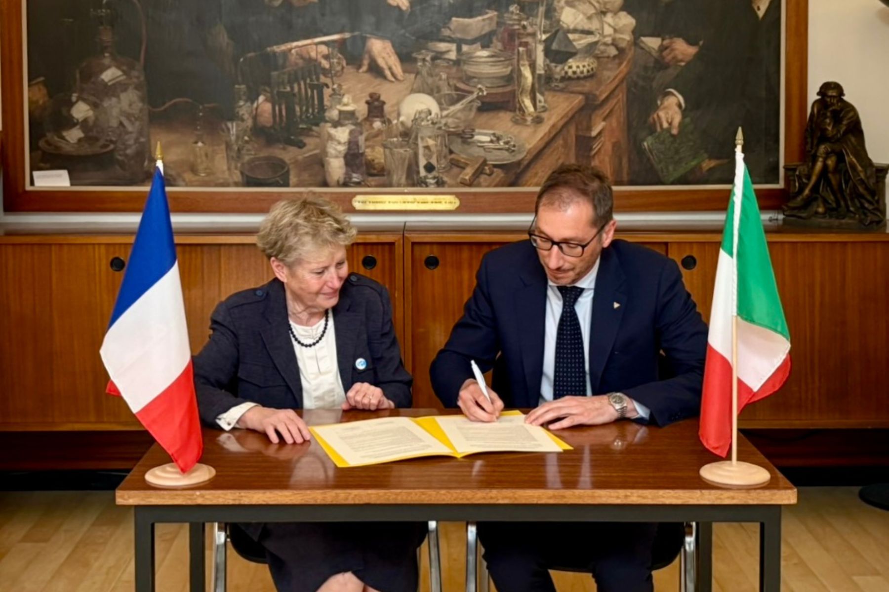 Cannizzaro-Arnaudon Lectureship: rinnovato l'accordo SCI-SCF