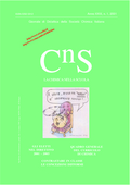 Cns - Numero 1 - Anno 2001