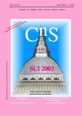 Cns - Numero 1 - Anno 2003
